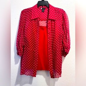 Carole Little Silk Blouse